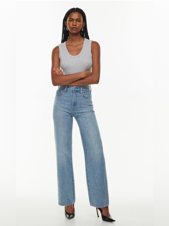 Denim Forum Denim - Denim Forum Women's Light Blue Wide Leg Jeans